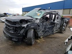 Salvage cars for sale at Woodhaven, MI auction: 2024 Ford F150 XLT