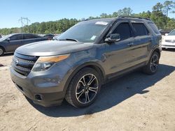 Salvage cars for sale from Copart Greenwell Springs, LA: 2015 Ford Explorer Sport