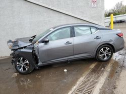 Salvage cars for sale at Hillsborough, NJ auction: 2023 Nissan Sentra SV