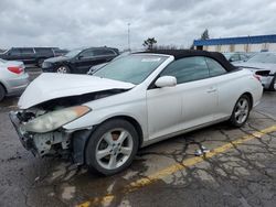Salvage cars for sale at Woodhaven, MI auction: 2006 Toyota Camry Solara SE