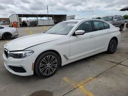 Salvage cars for sale at Grand Prairie, TX auction: 2019 BMW 530 I