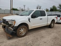 Salvage cars for sale at Oklahoma City, OK auction: 2022 Ford F150 Super Cab