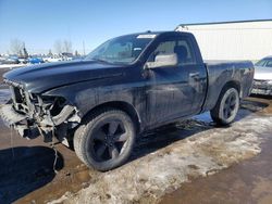 Salvage cars for sale from Copart Rocky View County, AB: 2015 Dodge RAM 1500 ST