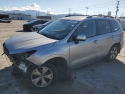 Salvage cars for sale from Copart Sun Valley, CA: 2016 Subaru Forester 2.5I Premium