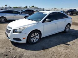 Vehiculos salvage en venta de Copart Bakersfield, CA: 2013 Chevrolet Cruze LS