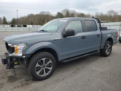 Salvage cars for sale from Copart Assonet, MA: 2019 Ford F150 Supercrew