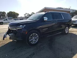 Salvage cars for sale at Hayward, CA auction: 2023 Chevrolet Suburban K1500 Premier