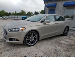 Salvage cars for sale from Copart Midway, FL: 2015 Ford Fusion Titanium