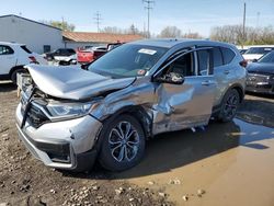 Salvage cars for sale from Copart Columbus, OH: 2020 Honda CR-V EXL