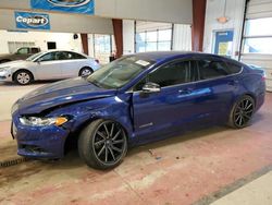 Salvage cars for sale from Copart Angola, NY: 2015 Ford Fusion SE Hybrid