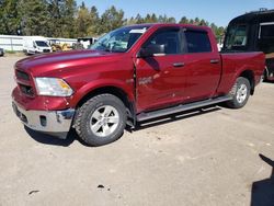 Salvage cars for sale at Eldridge, IA auction: 2015 Dodge RAM 1500 SLT