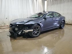 Salvage cars for sale at Central Square, NY auction: 2021 Tesla Model S