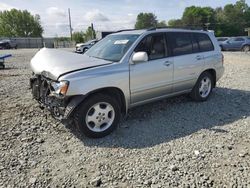 Toyota Highlander salvage cars for sale: 2006 Toyota Highlander Limited