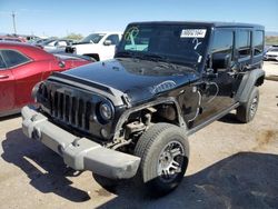 Salvage cars for sale at Tucson, AZ auction: 2017 Jeep Wrangler Unlimited Sport