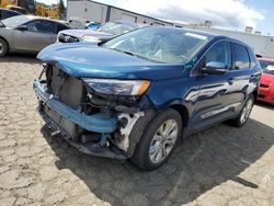 Ford Edge Titanium salvage cars for sale: 2020 Ford Edge Titanium