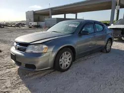 Salvage cars for sale at West Palm Beach, FL auction: 2012 Dodge Avenger SE