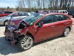 Salvage cars for sale at Candia, NH auction: 2012 Subaru Impreza Limited