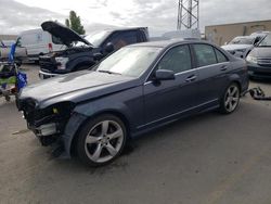 Salvage cars for sale from Copart Hayward, CA: 2014 Mercedes-Benz C 350