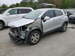 Salvage cars for sale from Copart Savannah, GA: 2017 Chevrolet Trax LS