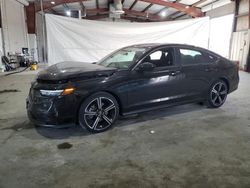 Salvage cars for sale at North Billerica, MA auction: 2024 Honda Accord Hybrid Sport