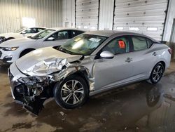 Salvage cars for sale at Franklin, WI auction: 2023 Nissan Sentra SV