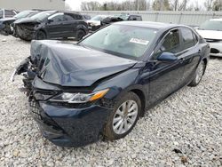 Salvage cars for sale at Wayland, MI auction: 2020 Toyota Camry LE