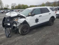 Ford Explorer salvage cars for sale: 2016 Ford Explorer Police Interceptor