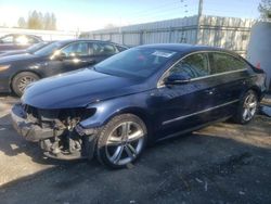 Salvage cars for sale from Copart Arlington, WA: 2012 Volkswagen CC Sport