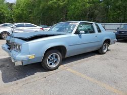Salvage cars for sale at Austell, GA auction: 1986 Oldsmobile Cutlass Supreme