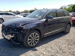 Salvage cars for sale from Copart Riverview, FL: 2017 Audi Q7 Premium Plus