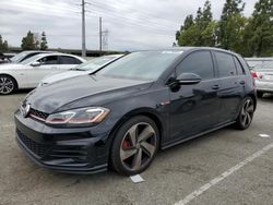 Salvage cars for sale from Copart Rancho Cucamonga, CA: 2020 Volkswagen GTI S