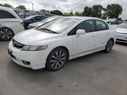 Salvage cars for sale from Copart Sacramento, CA: 2009 Honda Civic SI