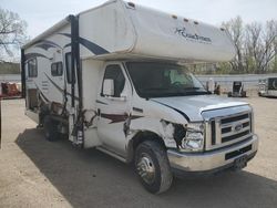Salvage cars for sale from Copart Des Moines, IA: 2012 Wildwood 2012 Ford Econoline E350 Super Duty Cutaway Van