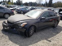 Salvage cars for sale from Copart Graham, WA: 2012 Honda Accord SE