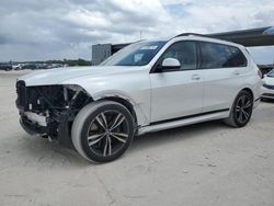 Salvage cars for sale at West Palm Beach, FL auction: 2022 BMW X7 M50I