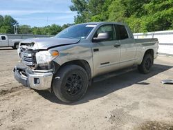 Salvage cars for sale from Copart Shreveport, LA: 2017 Toyota Tundra Double Cab SR/SR5