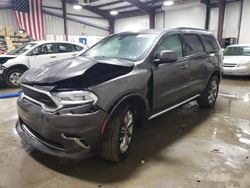 Salvage cars for sale at West Mifflin, PA auction: 2021 Dodge Durango SXT