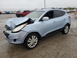 Salvage cars for sale at Indianapolis, IN auction: 2013 Hyundai Tucson GLS