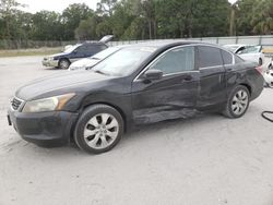 Salvage cars for sale from Copart Fort Pierce, FL: 2009 Honda Accord EXL