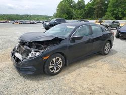 Salvage cars for sale from Copart Concord, NC: 2016 Honda Civic LX