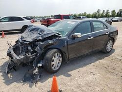 Salvage cars for sale at Houston, TX auction: 2012 Lincoln MKZ