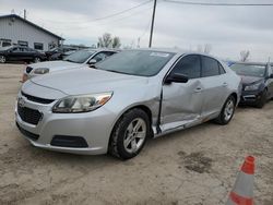 Salvage cars for sale at Pekin, IL auction: 2015 Chevrolet Malibu LS