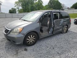 Salvage cars for sale at Gastonia, NC auction: 2010 Honda Odyssey EX