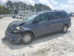 Salvage cars for sale at Loganville, GA auction: 2008 Toyota Sienna CE