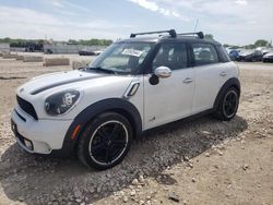 Salvage cars for sale from Copart Kansas City, KS: 2012 Mini Cooper S Countryman