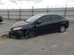 Salvage cars for sale at Antelope, CA auction: 2017 Ford Focus S