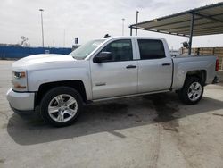 Chevrolet salvage cars for sale: 2018 Chevrolet Silverado C1500 Custom