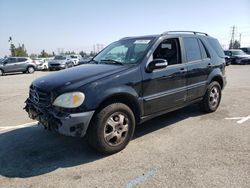 Salvage cars for sale at Rancho Cucamonga, CA auction: 2003 Mercedes-Benz ML 350