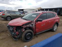 Toyota Rav4 salvage cars for sale: 2015 Toyota Rav4 LE