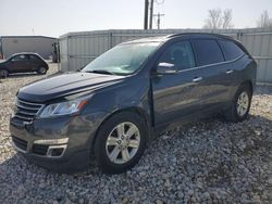 Salvage cars for sale at Wayland, MI auction: 2013 Chevrolet Traverse LT